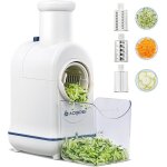 Coupe - lgumes lectrique 3 - en - 1 avec 3 lames et un moteur silencieux  couple lev de 80w rpe ...