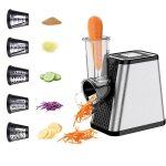 Coupe - lgumes lectrique 5 lames rpe lectrique 5 en 1 tranches fines tranches paisses rpage pais ...