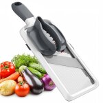 Coupe - légumes et fruits multifonctions ? mandoline réglable et sûre pour la cuisine râpe à choux rouge ... Coupe - légumes et fruits multifonctions ? mandoline réglable et sûre pour la cuisine râpe à choux rouge ...