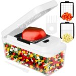 Coupe legumes multifonctions decoupe legumes avec 2 lames interchangeables mandoline professionnelle ...