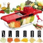 Coupe - légumes multifonctionnel de la cuisine trancheuse hachoir râpe à carottes Coupe - légumes multifonctionnel de la cuisine trancheuse hachoir râpe à carottes