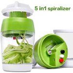Coupe lgumes spirale 5 en 1 spiraliseur de lgumes spiralizer legume spaghetti pour carottes & concombres ...