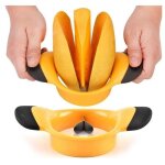 Coupe - mangue - sparateur de mangue - pluche - mangue - blanc - rapide - pratique