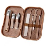 Set manucure - pedicure 7 pcs ensemble complet de coupe - ongles ongles cure - oreilles et tondeuse � ...