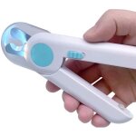 Coupe ongle chien chatprofessionnel coupe griffes pour animaux de compagnieavec des lumires led et protection ...