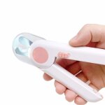 Coupe ongles - handeiu - professionnel - led - rose - pour chien et chat