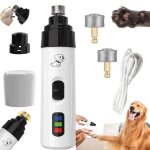 Coupe - ongles pour chien coupe - ongles �lectrique �tanche rechargeable par usb outils de toilettage ...