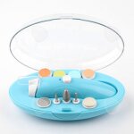 Coupe - ongles lectrique 9 en 1 lime  ongles lectrique avec 9 ttes de meulage remplaables soins ...