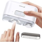 Coupe ongle lectrique rechargeable avec lumire led 2 vitesses coupe - ongles de scurit pour bb