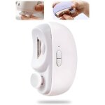 Coupe - ongles �lectrique - ulisem - 2 vitesses - polissage - blanc