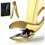 Coupe - ongles � t�te inclin�e � long manche pour personnes �g�es grand coupe - ongles � m�choire large ...