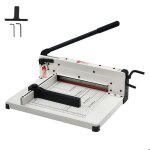 Coupe - papier - duoku - 12 - guillotine industrielle pour papier a4 - capacit de 400 feuilles - construction ...