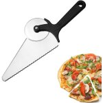 Coupe pizza roulette en acier inoxydable pelle  tarte dcoupe pizza pour coupe de pizzas tarte gteau ...