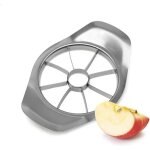 plucheur de pommes - acier inoxydable - 3 en 1 - anticorrosif - poigne antidrapante - design contemporain ...