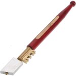 Coupe - verre diamant� � pointe diamant�e robuste kit doutils de coupe pour verre en laiton coupe - verre ...