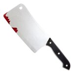 Couperet de boucher sanglant de 30 cm
