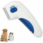 Un courant élevé peut électrocuter les poux pour animaux de compagnie électrique anti - poux chien peigne ... Un courant élevé peut électrocuter les poux pour animaux de compagnie électrique anti - poux chien peigne ...