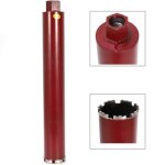 Couronne de forage diamante - coupe tube pour bton marbre granit etc. (diamtre: 63mm l: 450mm) - tube ...