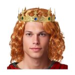 Couronne m�tal dor� roi m�di�val