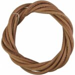 Courroie machine � coudre - 180cm cuir ancienne antid�rapante avec crochet singer - marron �tiquette