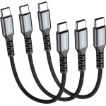 Court cble usb c vers c 015 m 3 picescble de charge rapide usb - c 65w de 15 cm pour samsung galaxy ...