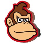 Coussin 3d nintendo super mario bros donkey kong Coussin 3d nintendo super mario bros donkey kong