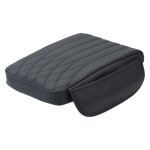 Coussin accoudoir central voiture housse cuir mousse m�moire sac rangement antid�rapant universel label ...