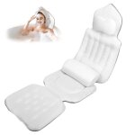 Coussin de bain antid�rapant avec 168 ventouses sac � linge coussin de baignoire pour appuie - t�te cou ...
