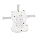 Coussin de bain pour bb flottant sr pliable rglable support de bain pour nouveau - n toiles blanches ...