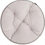 Coussin de bain de soleil - hobbygarden - yambez3 - beige - 57x57 cm - 10 cm d�paisseur