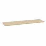 Coussin de banc de jardin - bonne vie - beige 180x50x3cm tissu oxford - confort moelleux161902 ?