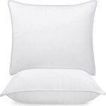 Oreillers - promo linge - polyester - 40 x 40 cm - blanc a lunit�
