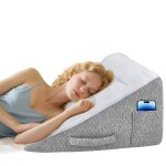 Coussin cale en mousse � m�moire de forme coussin ergonomique pour lapn�e du sommeil coussin de lecture ...
