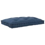 Coussin de canap� en tissu - vidaxl - indigo - 120x80x12 cm - usage int�rieur - facile � entretenir - ...
