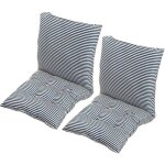 Coussin de chaise avec dossier 40x40cm coussin de si�ge lot de 2 doux et respirant pour chaises de cuisine ...