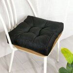 Coussin de chaise de jardin pais 10 cm en coton doux 40 x 40 cm pour bureau salle  manger maison (40 ...