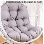 Coussin de chaise suspendu coussin de chaise doeuf suspendu de patio pais coussin de sige de chaise ...