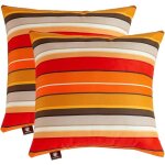 Housses de coussin - makimoo - colors - 45x45 cm - motifs vibrants - entretien facile