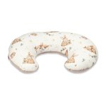 Coussin dallaitement - lepre - lapins - beige - ergonomique - housse amovible