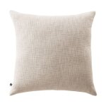 Coussin d�houssable 45 x 45 cm ? 100 % coton textur� ? sixtine pampa