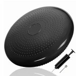 Coussin dentra�nement dynadisc pour le renforcement musculaire et l�quilibre en pvc avec gonfleur