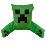 Coussin de dtente - roba - minecraft creeper ? avec accoudoirs et poche latrale ? 60x30x60 cm