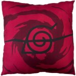 Coussin double face - carr - naruto shippuden - akatsuki - microfibre - 40 x 40 cm