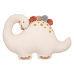Coussin enfant arlequin dinosaure coton 40x30cm - atmosphera createur dinterieur