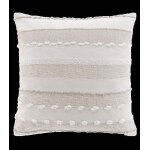 Coussin fantaisie 60x60cm  santos  - taille: 60x60cm - coloris: lin