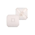 Coussin galette de chaise - 40x40cm - 100% polyester - 4 rabats - oeko - tex�