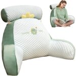 Coussin de lecture pour lit coussin de lecture dossier oreiller lombaire coussin dorsal flex confort ...