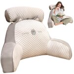 Coussin lectureoreiller de lecture de repos au litlecture avec accoudoirscoussin support lombaireoreiller ...
