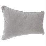 Coussin lilou effet velours 30 x 50 cm atmosphera Coussin lilou effet velours 30 x 50 cm atmosphera