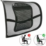 Coussin lombaire ergonomique en maille pour chaise de bureau fauteuil roulant sige auto soulage les maux ... Coussin lombaire ergonomique en maille pour chaise de bureau fauteuil roulant sige auto soulage les maux ...